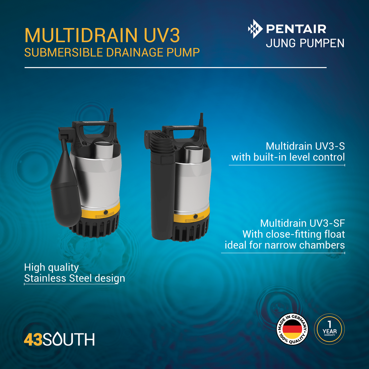 Multidrain UV3 Series